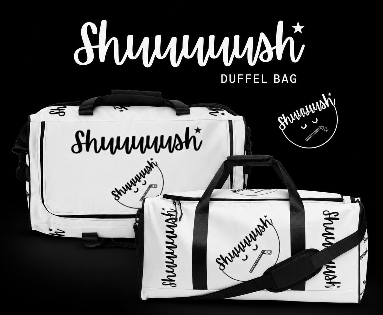 All-Over Print Duffle Bag